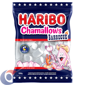 Marshmallow Haribo Chamallow Barbecue 250g