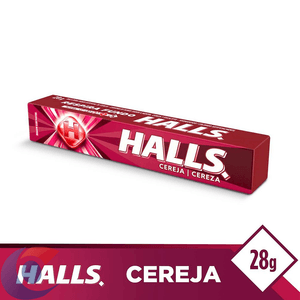 Bala Halls Cereja 28g