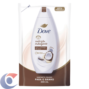 Sabonete Líquido Leite De Coco Dove 200ml