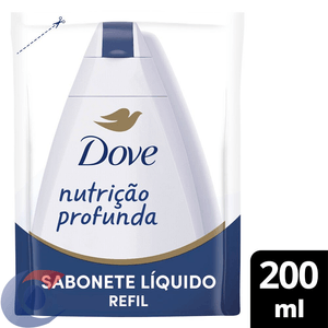 Sabonete Líquido Dove Nutrição Profunda 200ml