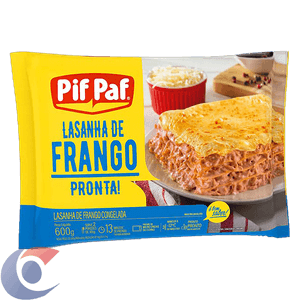 Lasanha Pif Paf Frango 600g