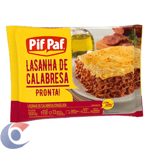 Lasanha Pif Paf Calabresa 600g