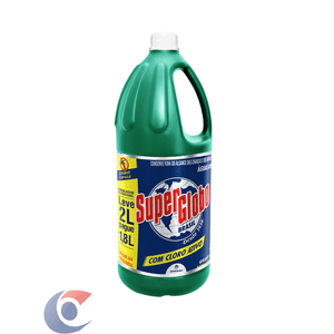 Água Sanitária Super Globo 2l Pague 1,8l