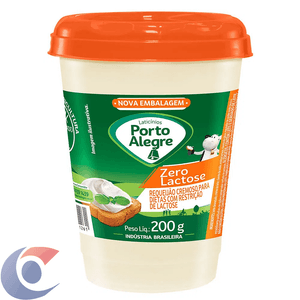 Requeijão Porto Alegre Sem Lactose 200g