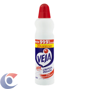 Limpador Para Limpeza Pesada Cloro Ativo Embalagem Econômica Veja 500ml
