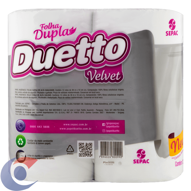 PAPEL-HIG-FD-DUETTO-VEL-L-P--12X30M-12X30M.NEUTRO