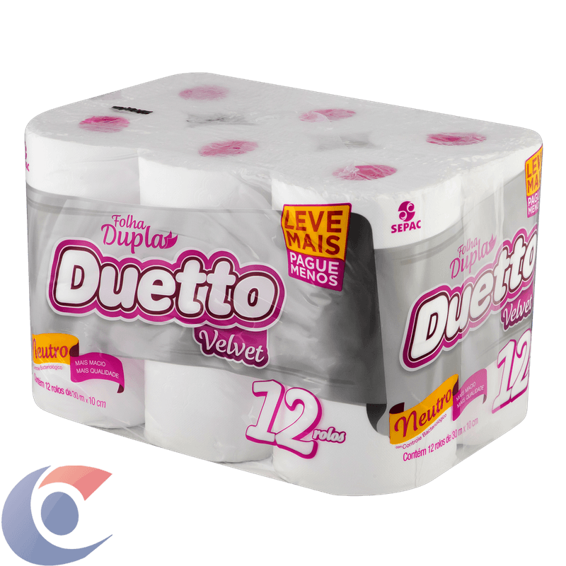PAPEL-HIG-FD-DUETTO-VEL-L-P--12X30M-12X30M.NEUTRO