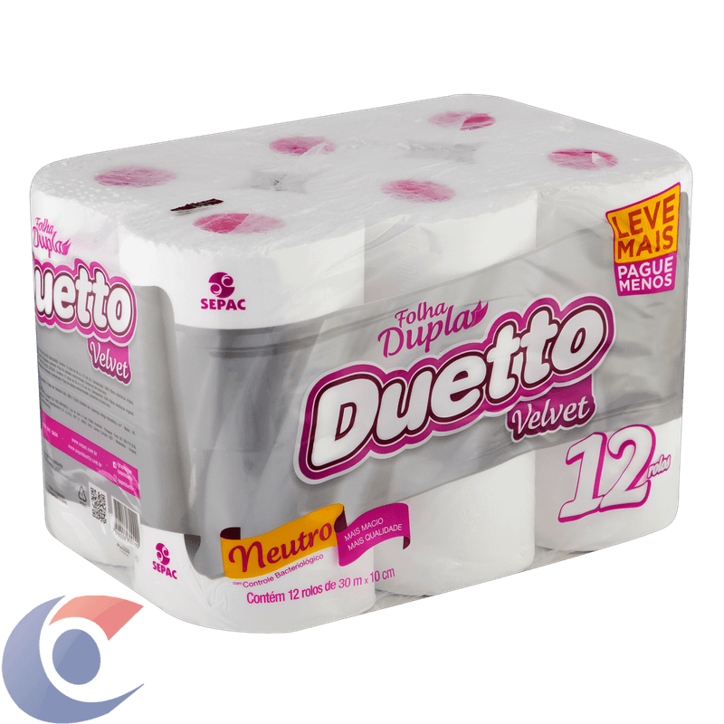 PAPEL-HIG-FD-DUETTO-VEL-L-P--12X30M-12X30M.NEUTRO