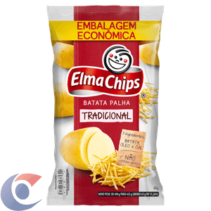 Batata Palha Tradicional Elma Chips 425g