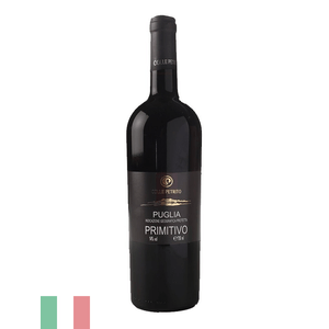 Vinho Italiano Tinto Colle Petrito Primitivo 750ml