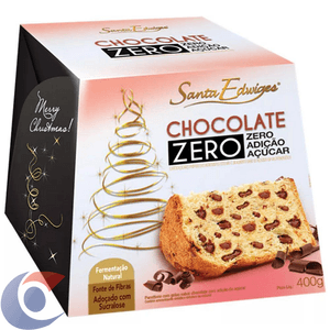 Panettone Santa Edwiges Chocolate Zero Açúcar 400g