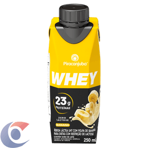 Bebida Láctea Piracanjuba Whey Zero Lactose Banana 250ml