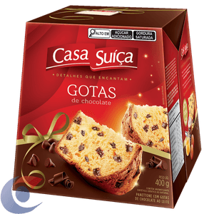 Panettone Casa Suíça Gotas 400g