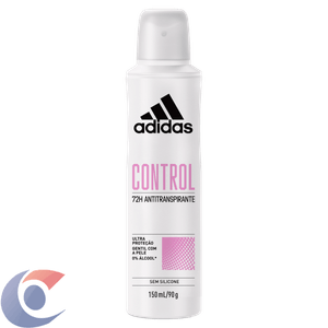 Desodorante Aerosol Adidas Control & Care Control Feminino 150ml