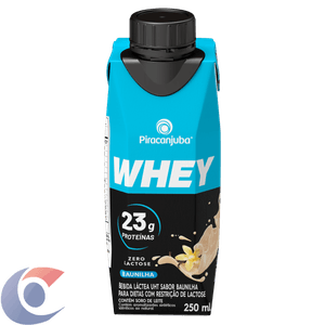 Bebida Láctea Piracanjuba Whey Zero Lactose Baunilha 250ml