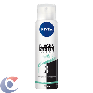 Desodorante Aerosol Nivea Black & White Fresh Feminino 150ml