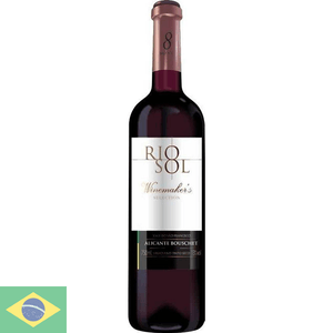 Vinho Nacional Tinto Rio Sol Alicante Bouschet 750ml