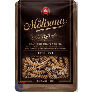 Massa Italiana La Molisana 500g Fusilli Integrale
