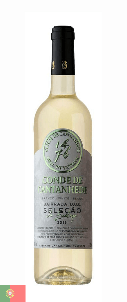 Vinho Adega de Cantanhede Branco Seco Portugal Conde Cantanhede Blend 750ml