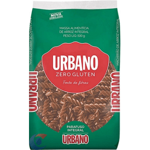 Massa Alimentícia De Arroz Urbano Integral Parafuso 500g