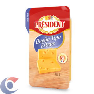 Queijo Tipo Estepe President Fração 160g