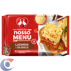 Lasanha Congelada Perdigão Bolonhesa 600g