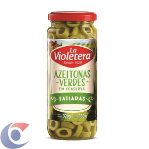Azeitona Verde La Violetera Fatiada 160g