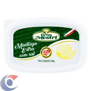 Manteiga Gran Mestre Com Sal Pote 200g