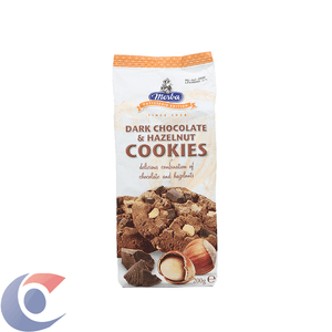 Cookies Holandês Merba Chocolate Amargo E Avelã 200g