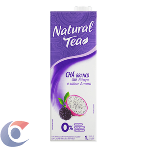 Chá Branco Tea Natural Pitaya E Amora 1l