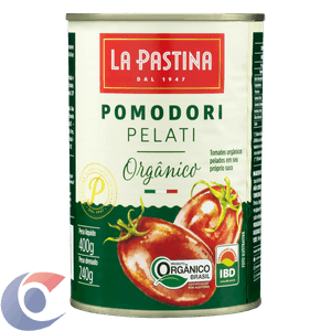 Pomodori Pelati Italiano La Pastina Orgânico 400g