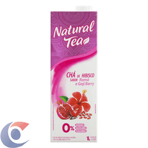 Chá Tea Natural Hibisco Romã E Goji Berry 1l