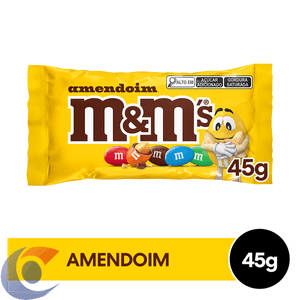 Chocolate M&Ms Amendoim 45g