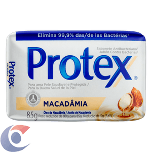 Sabonete Antibacteriano Em Barra Protex Nutri Protect Macadâmia 85g