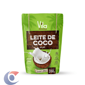 Leite De Coco Em Pó Vila Ervas 200g