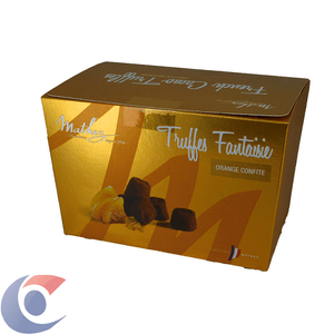 Bombom Francês Mathez Truffes Chocolate E Laranja 150g