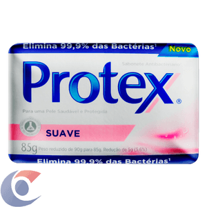 Sabonete Antibacteriano Em Barra Protex Suave 85g