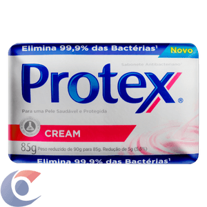 Sabonete Antibacteriano Em Barra Protex Cream 85g