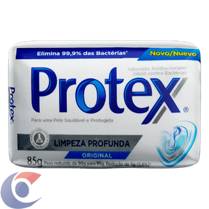 Sabonete Antibacteriano Em Barra Protex Limpeza Profunda 85g
