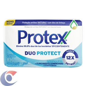Sabonete Antibacteriano Em Barra Protex Duo Protect 85g