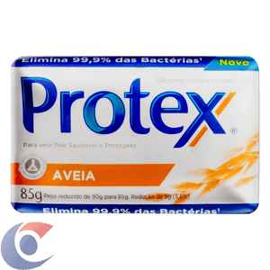 Sabonete Antibacteriano Em Barra Protex Aveia 85g