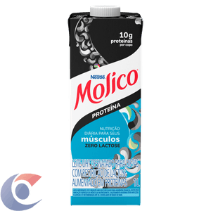 Leite Longa Vida Molico Uht Proteína Zero Lactose 1l
