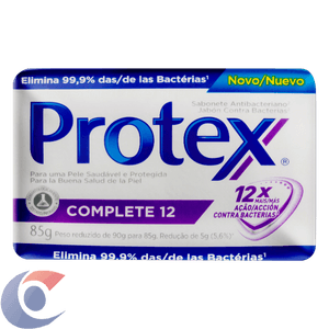Sabonete Antibacteriano Em Barra Protex Complete 12 85g