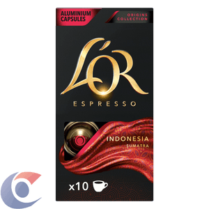 Café Em Cápsulas Lor Espresso Origens Indonésia Sumatra 10 Un