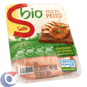 Filé De Peito Sadia Bio 1kg