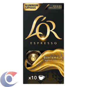 Café Em Cápsulas LOr Espresso Original Guatemala Huehuetenango 10 Un