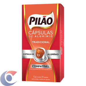 Café Em Cápsulas Pilão Espresso 7 52g