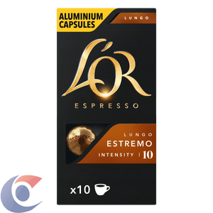 Café Em Cápsula Lor Espresso Lungo Estremo 52g