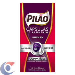 Café Em Cápsulas Pilão Lungo 8 52g