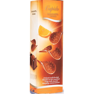 Folhas Choc.Bel.Hamlet Croc.Laranja 125g